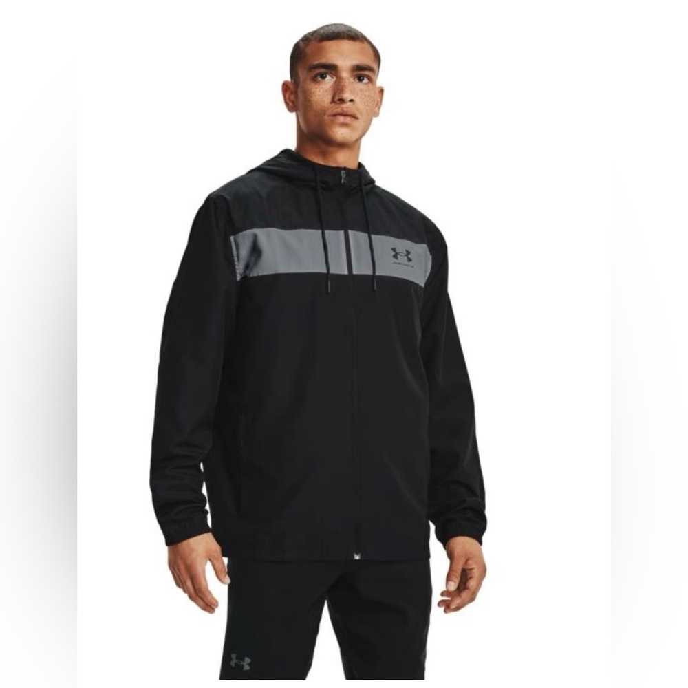 Under Armour Men's Black and Gray Jacket